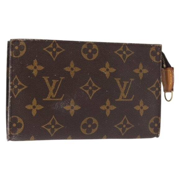 LOUIS VUITTON Monogram Bucket PM Accessory Pouch LV Auth - Picture 3 of 16